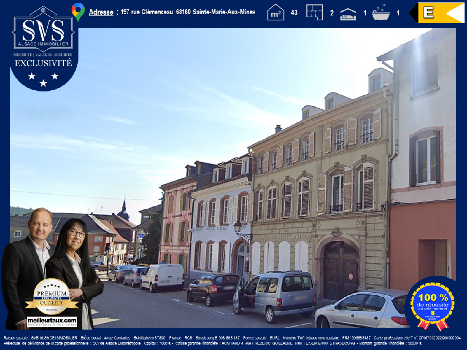 Image_1, Appartement, Sainte-Marie-aux-Mines, ref :SMAM - F2+F3 - 20251002