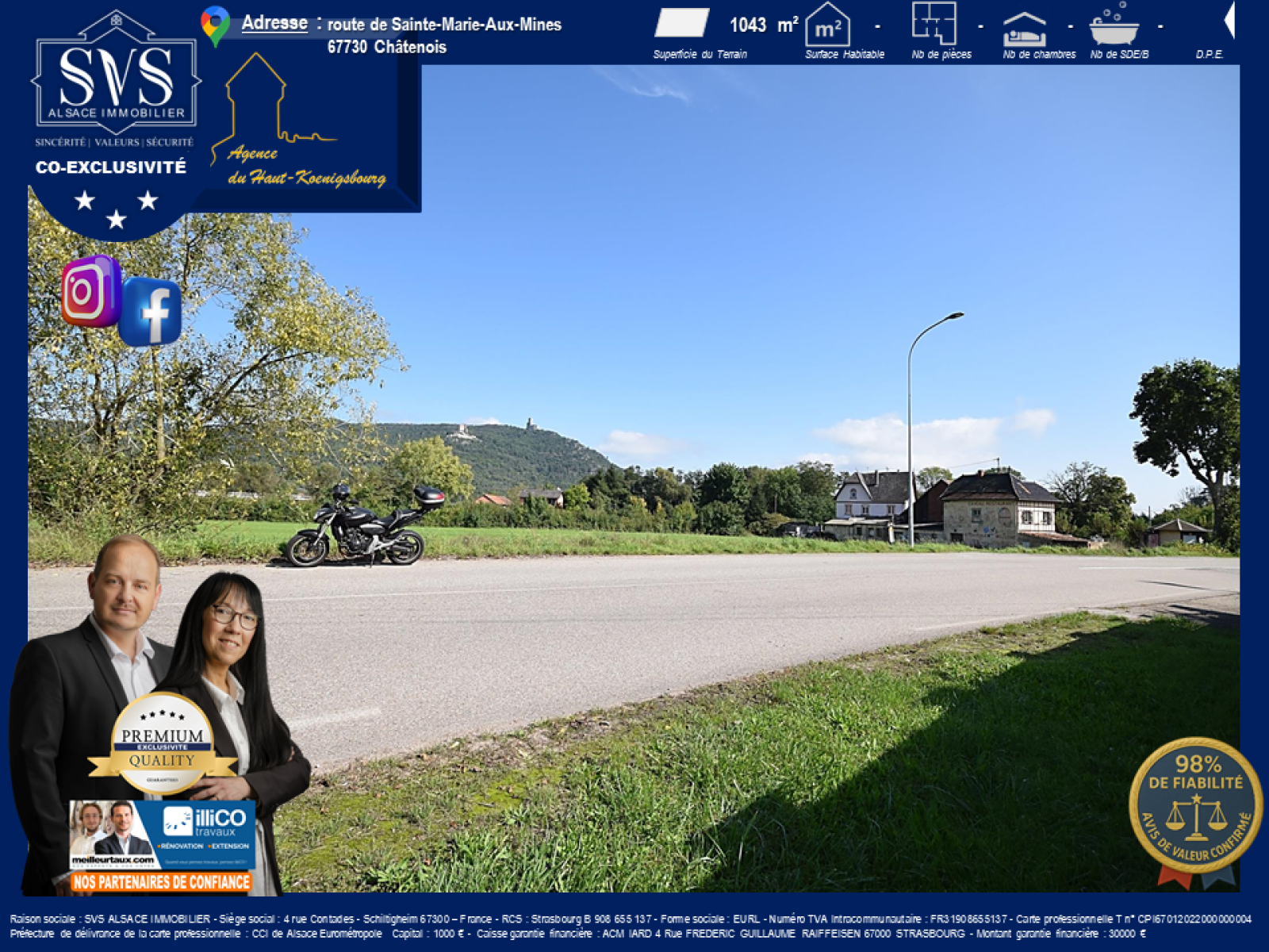 Image_2, Terrain, Châtenois, ref :CHATENOIS - Terrains - 20251001