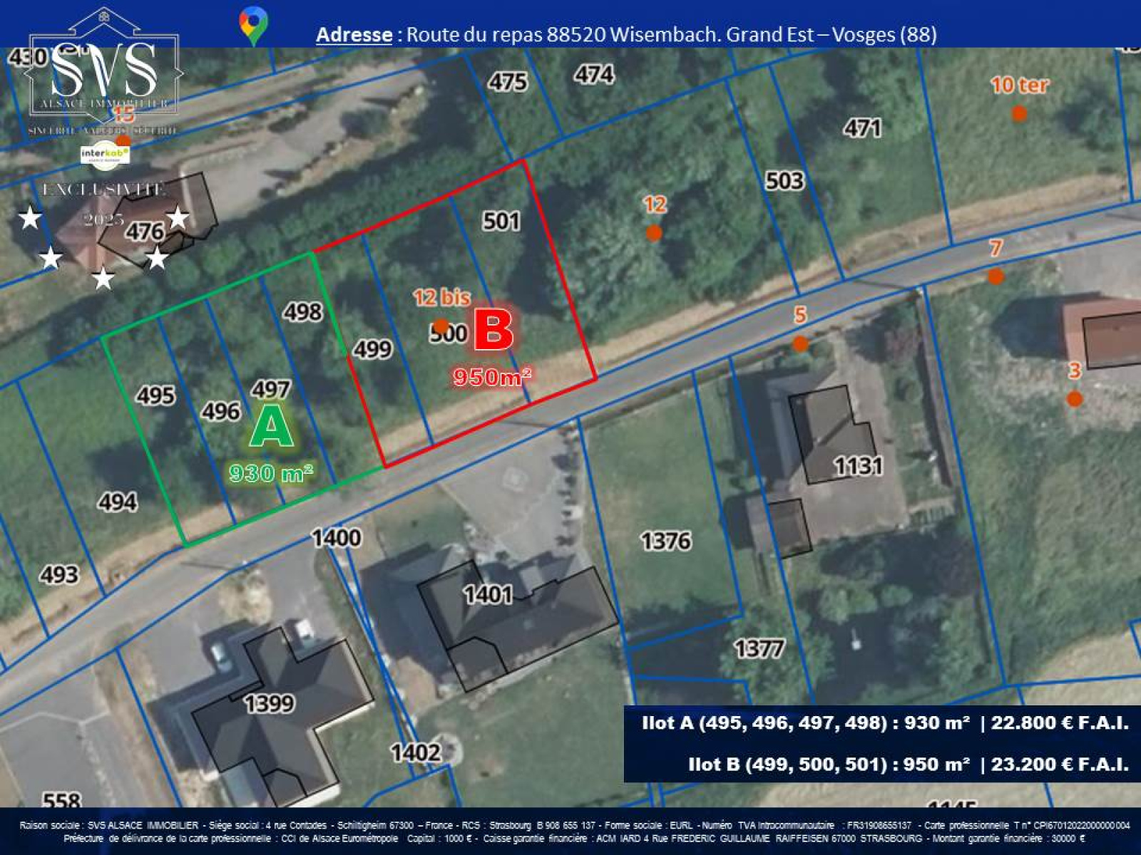 Image_4, Terrain, Wisembach, ref :Terrain A - 02012025