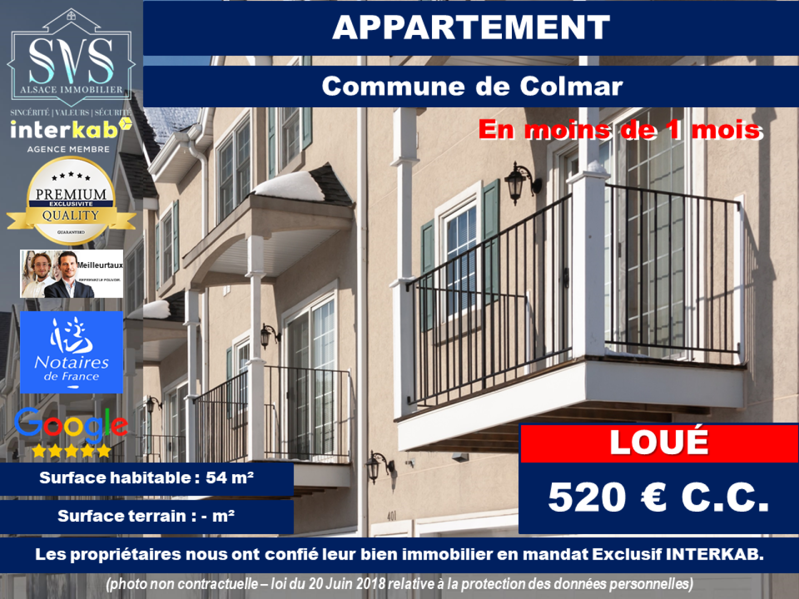 Image_1, Appartement, Colmar, ref :