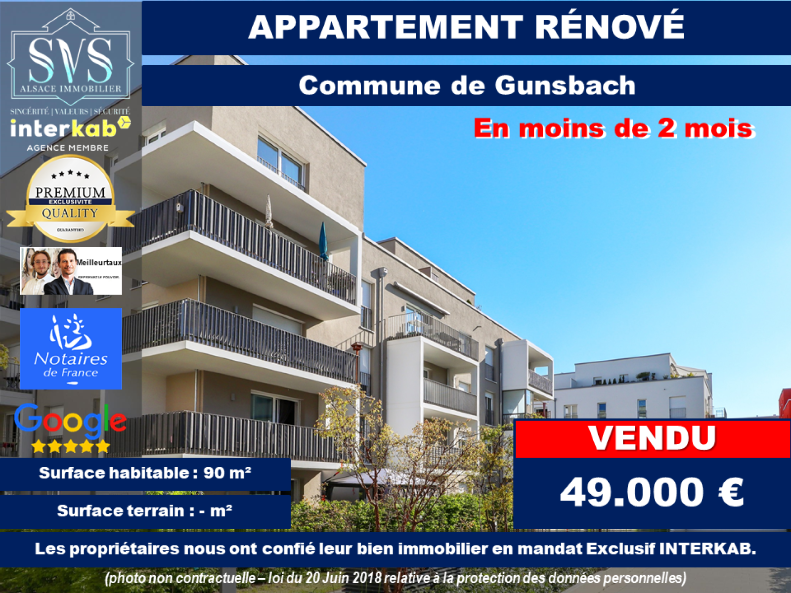 Image_1, Appartement, Gunsbach, ref :